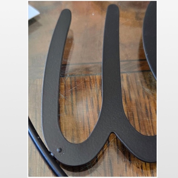 New Room & Retreat Wall Décor “Say When” Black Metal Circle Sign Bar Large - Picture 14 of 14